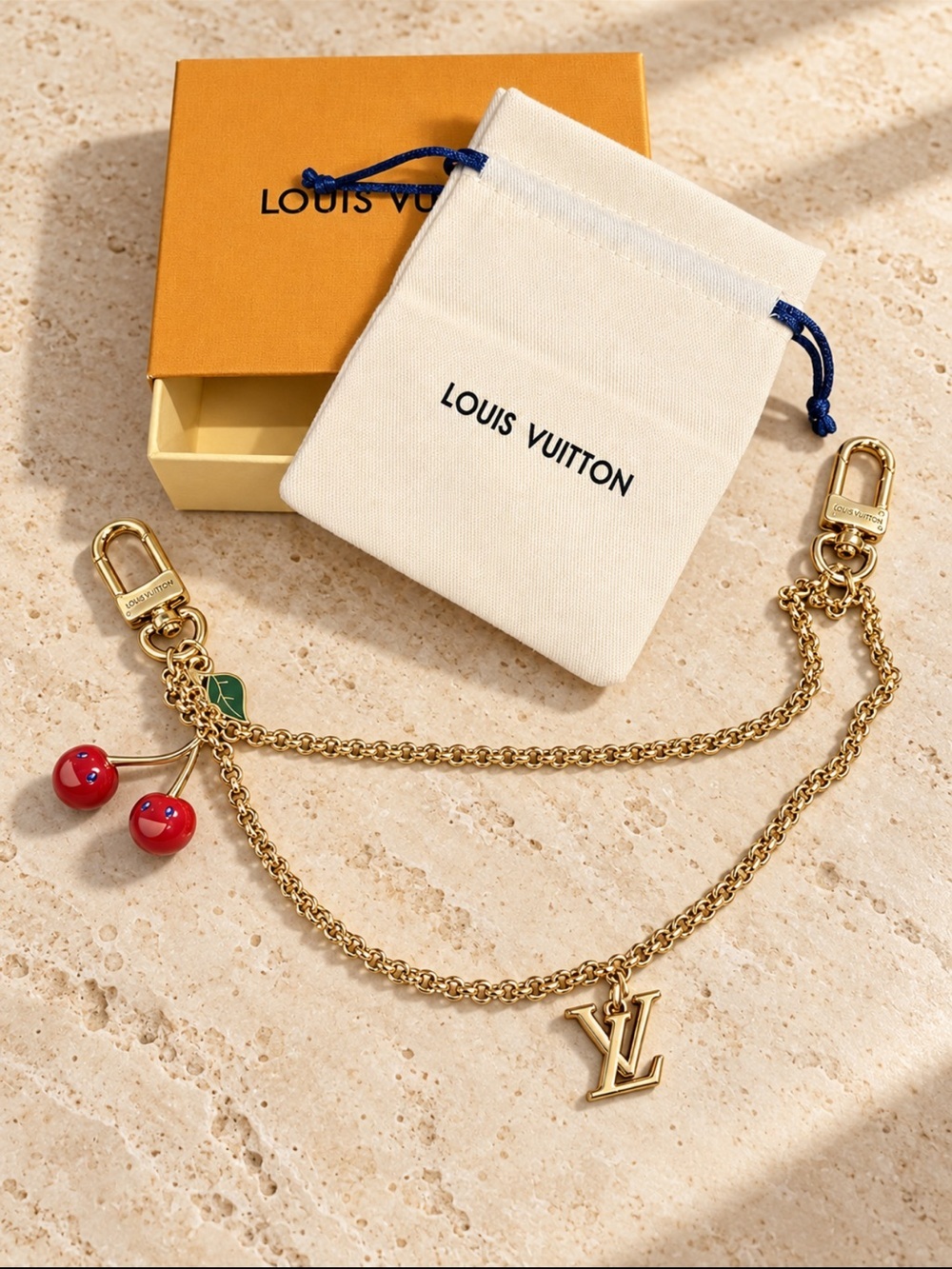 Louis Vuitton x Takashi Murakami Bag Charm- 🍒 Cherry